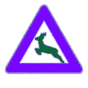 Caution: rotating deer ahead!